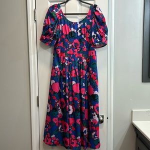 Crosby by Mollie Burch Floral Midi Dress